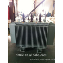 Inmerso en aceite herida núcleo 15kv 0.4kv transformador